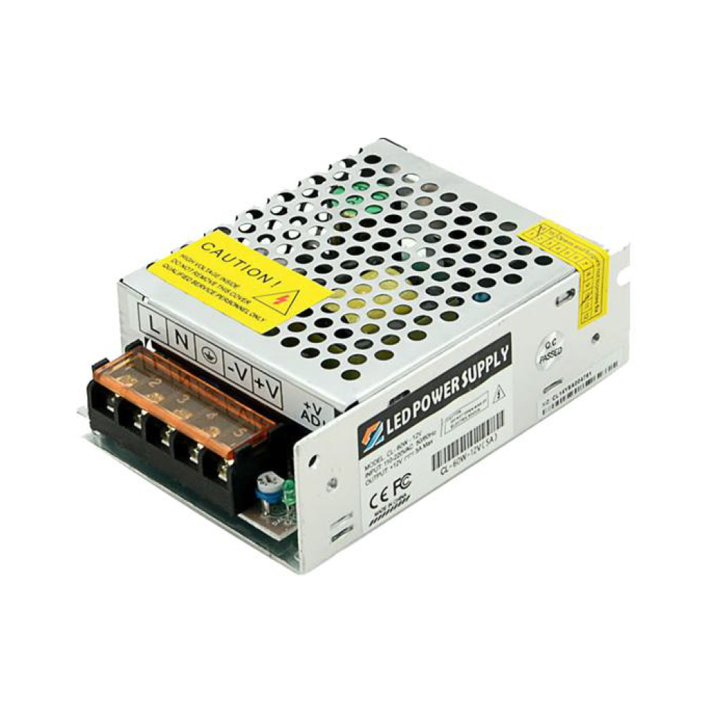 Strømforsyning 24V 60W 2.5A