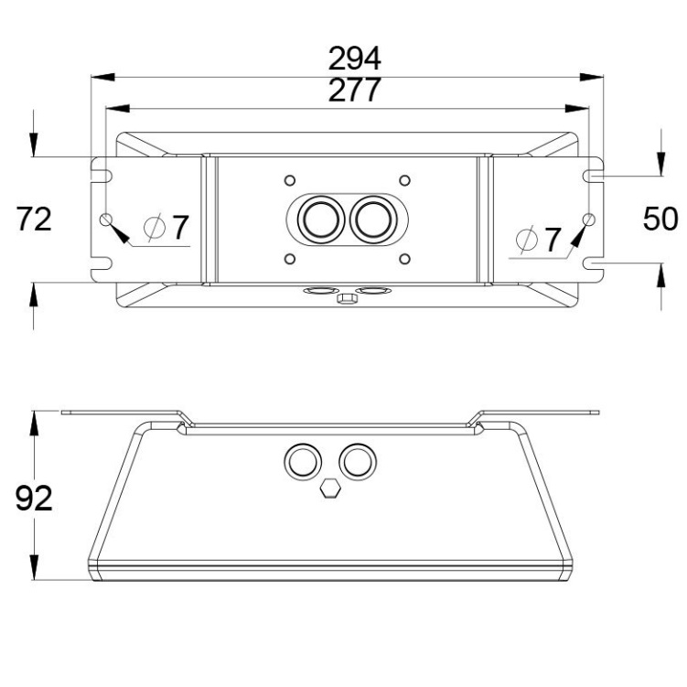Takbrakett til Stamina XWT5211