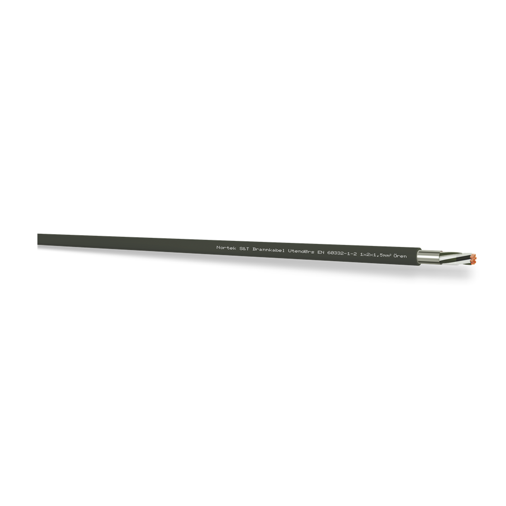 Brannkabel utendørs 2x1,5mm